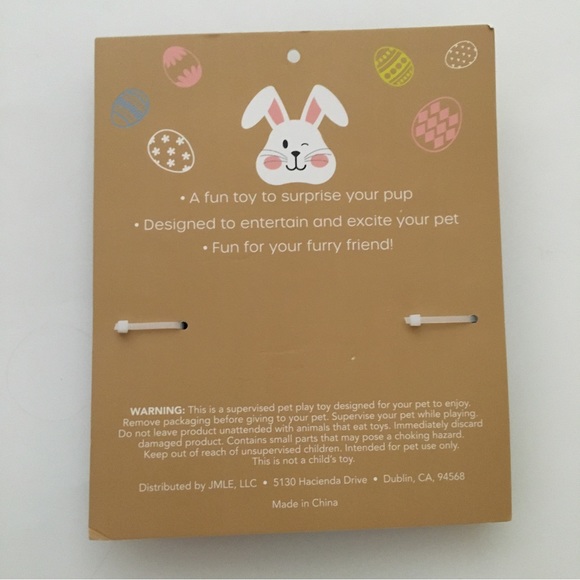 NEW (L) Dog Toy Teether Round Chew Toy for Large Dogs “I’m Here for the Chicks” - Picture 4 of 5